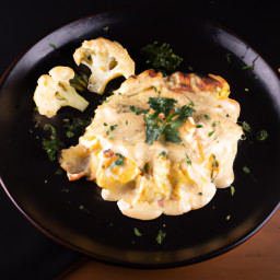 Entrée: United States – Cauliflower and Cheese Gratin recipe