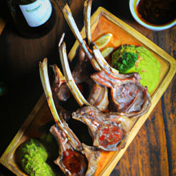 Entrée: Morocco – قطع لحم الضأن المشوية ▶ Qata' Lahm Al-Dhan Al-Mashwiya (Grilled Lamb Chops) recipe