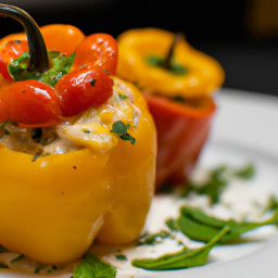 Entrée: United States – Stuffed Bell Peppers recipe