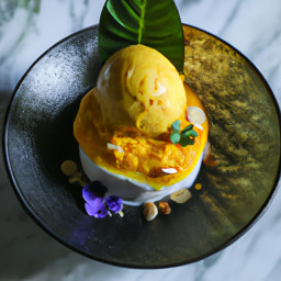 Dessert: United States – Banana Mango Sorbet recipe
