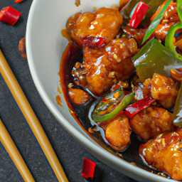 Entrée: China – 宫保鸡丁 ▶ Gong Bao Ji Ding (Spicy Diced Chicken with Peanuts) recipe