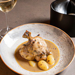 Entrée: France – Coq Au Vin (Chicken in Wine) recipe