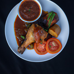 Entrée: Philippines – Adobo (Chicken Stewed in Vinegar and Soy Sauce) recipe