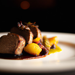 Entrée: United States – Pork Tenderloin with Apple Cider Sauce recipe