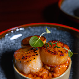 Appetizer: United States – Scallop Gratin recipe