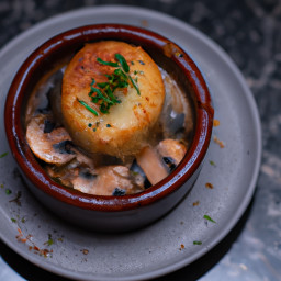Side Dish: Italy – Gratin di Funghi Portobello (Portobello Mushroom Gratin) recipe