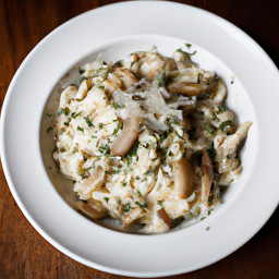 Side Dish: United States – Mushroom and Parmesan Orzo recipe