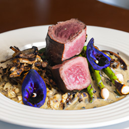Entrée: United States – Elk Steak Au Poivre (Elk Steak with Peppercorn Sauce) recipe