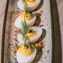 Appetizer: United States – Hard-Boiled Eggs Pickled in Vinegar recipe