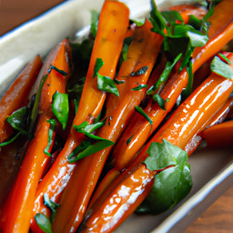 Side Dish: United States – Honey-Glazed Carrots with Parsley recipe