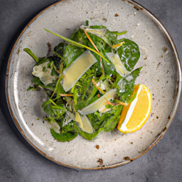 Salad: United States – Watercress Salad with Lemon and Parmesan recipe