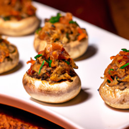Appetizer: United States – Crab-Stuffed Mushrooms recipe