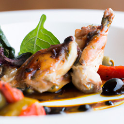 Entrée: France – Lapin Provençal (Provençal Rabbit) recipe