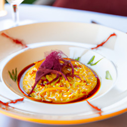 Entrée: Italy – Risotto Alla Milanese (Saffron Risotto) recipe