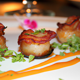 Appetizer: United States – Bacon-Wrapped Sea Scallops recipe