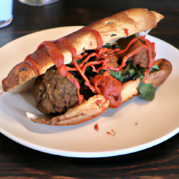 Entrée: United States – Classic Meatball Sandwich recipe