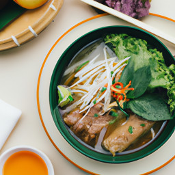 Entrée: Singapore – Phở Bò (Beef Noodle Soup) recipe