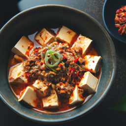 Entrée: South Korea – 마파두부 ▶ Mapa Dubu (Spicy Sichuan Tofu) recipe