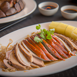 Entrée: China – 北京烤鸭 ▶ Běijīng Kǎoyā (Peking Duck) recipe