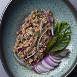 Entrée: Laos – ລາບເນື້ອ ▶ Laap Neua (Minced Beef Salad) recipe