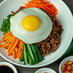 Entrée: South Korea – 돌솥비빔밥 ▶ Dolsot Bibimbap (Stone Pot Mixed Rice) recipe