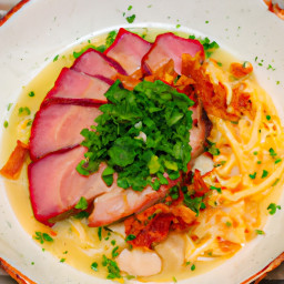 Entrée: United States – Spam Saimin (Spam Noodle Soup) recipe