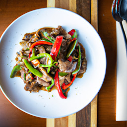 Entrée: United States – Beef Fajitas recipe