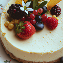 Dessert: Greece – Μη Ψημένο Τσίζκεϊκ με Ελληνικό Γιαούρτι ▶ Mi Psimeno Tzizkeik Me Elliniko Giaourti (No-Bake Greek Yogurt Cheesecake) recipe
