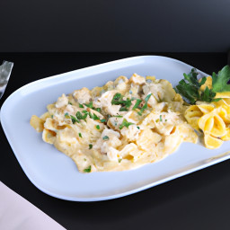Entrée: Italy – Fettuccine Alfredo (Alfredo Fettuccine) recipe