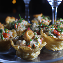 Appetizer: United States – Crawfish Étouffée Phyllo Cups recipe