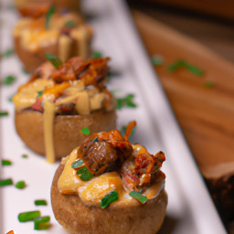 Appetizer: United States – Crawfish-Stuffed Mushrooms recipe