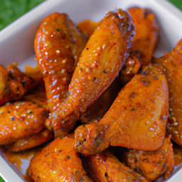Entrée: United States – Cajun Dry-Rub Chicken Wings recipe