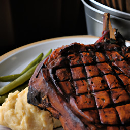 Entrée: United States – BBQ Ribeye Steak recipe