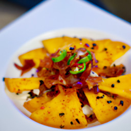 Appetizer: Mexico – Salsa de Piña con Chile y Miel (Pineapple Salsa with Honey and Chili) recipe