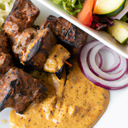 Entrée: Greece – Κεμπάπ αρνιών ▶ Kempap arniōn (Lamb Kabobs) recipe