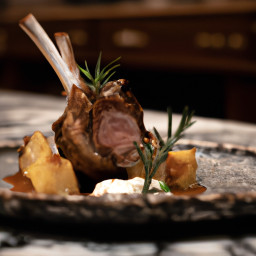 Entrée: United Kingdom – Roast Lamb Shoulder with Garlic and Rosemary recipe