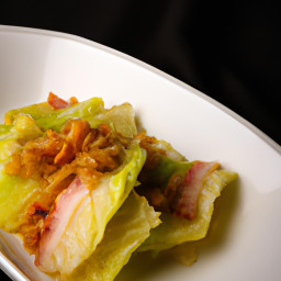 Side Dish: United States – Fried Cabbage with Bacon recipe