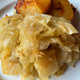 Side Dish: United States – Fried Cabbage and Potatoes recipe