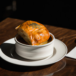 Entrée: United States – Chicken Pot Pie with Puff Pastry Top recipe