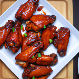 Entrée: Japan – 鶏肉の照り焼き ▶ Toriniku no Teriyaki (Teriyaki Chicken Wings) recipe
