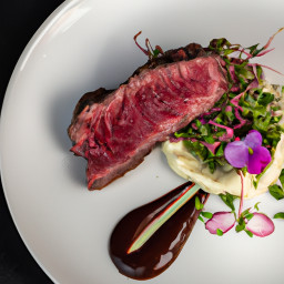 Entrée: United States – Classic Grilled Venison Steak from the Midwest recipe