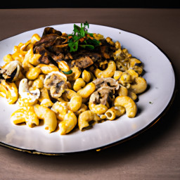 Beef and Mushroom Macaroni recipe