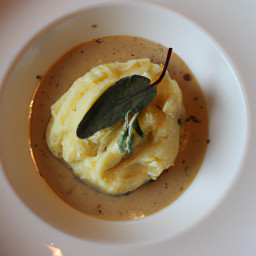 Side Dish: United States – Mashed Potatoes with Browned Butter and Sage recipe