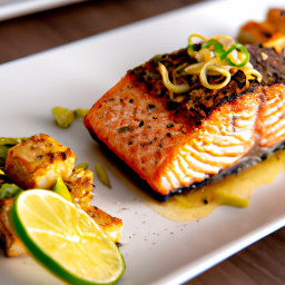 Entrée: United States – Classic Pan-Seared Salmon recipe