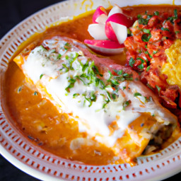 Enchiladas Rojas de Pollo (Red Chicken Enchiladas) recipe