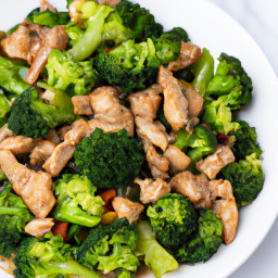 Entrée: China – 经典鸡肉西兰花炒 ▶ Jīngdiǎn jīròu xī lán huā chǎo (Classic Chicken and Broccoli Stir-Fry) recipe