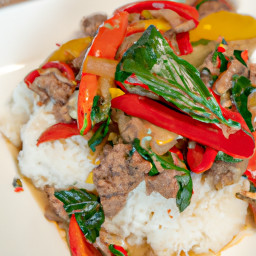 Entrée: Thailand – ผัดกะเพรา ▶ Pad Kra Pao (Thai Basil Stir-Fry) recipe
