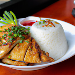 Entrée: Vietnam – Cơm Gà Xối Mỡ ▶ Com Ga Xoi Mo (Sizzling Chicken on Rice) recipe