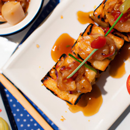 Appetizer: China – 虾多士 ▶ Xiā duō shì (Shrimp Toast) recipe