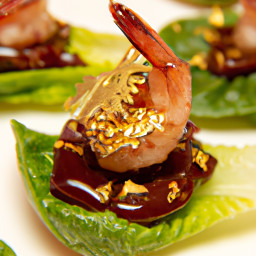 Appetizer: United States – Brown Shrimp Butter Lettuce Cups recipe